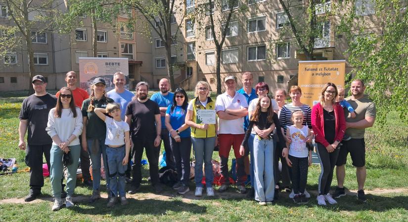 Elkészült az „Ablak a jövőre” közösségi zöldtér