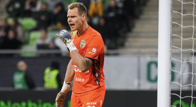 Dibusz szerint egy célja maradt az NB I-ben a Fradinak: "Nem a mi kezünkben van az arany sorsa"