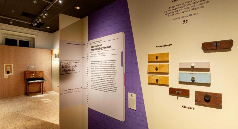 Írói naplókat mutat be a Haáz Rezső Múzeum legújabb kiállítása