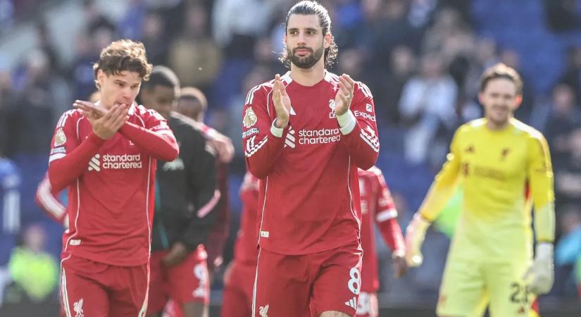 Meglepő, melyik játékost emelte ki a Liverpool edzője az öltözőben – videó