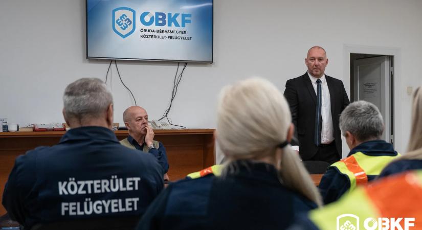 Szikszó Sándor volt rendőrkapitány a közterület-felügyelet új igazgatója