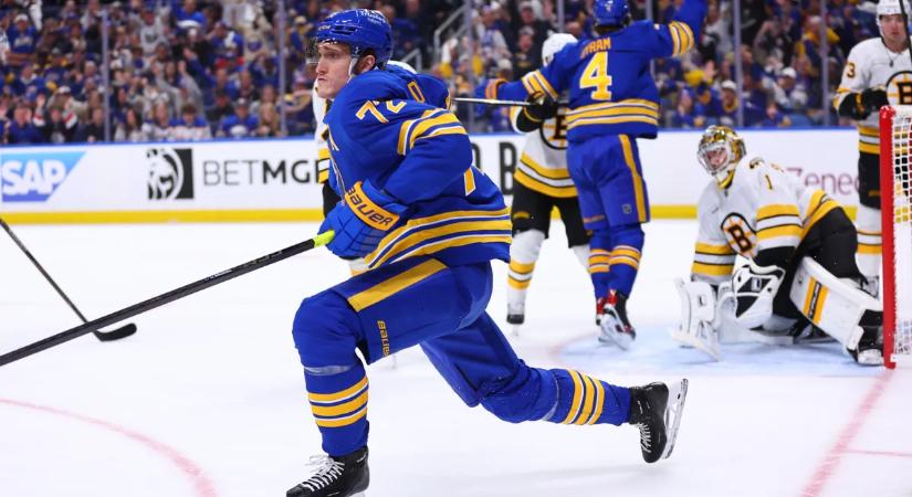 NHL: óriási feltámadás, 15 év után nyert meccset a rájátszásban a Sabres