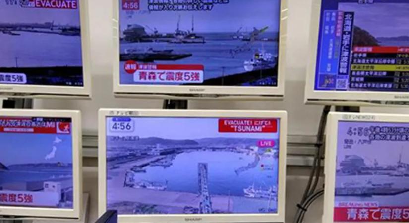 Háromméteres cunami közelíthet Japán felé