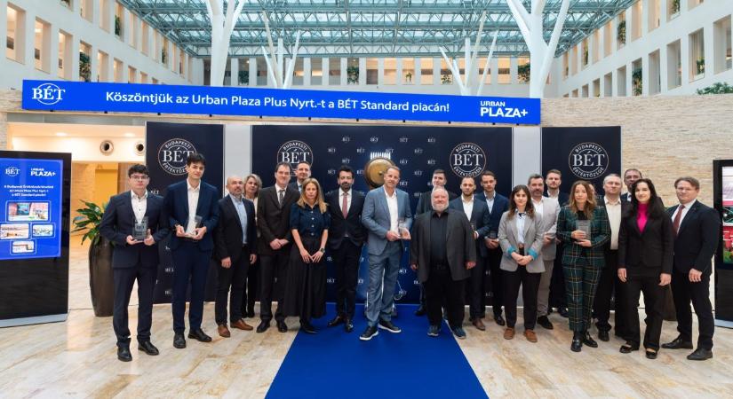 Új ingatlanpiaci szereplő a pesti parketten: Tőzsdére lépett az Urban Plaza Plus