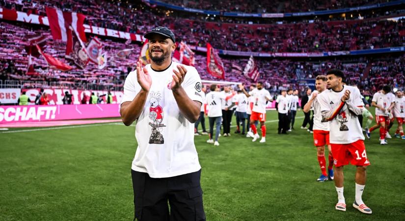 Kompany a Bayern újabb bajnoki címe után: Ennél is több van bennünk!