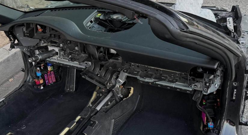 Csontig lecsupaszítva találták meg a rendőrök a Porschét