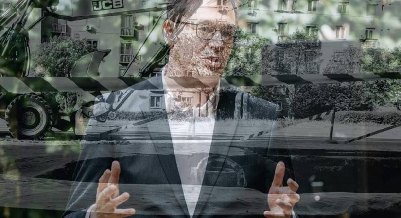 Karácsony Gergely az ‘új kormánnyal új együttműködés’ reményében tájékoztat a Róbert Károly kőrúti csőtörésről