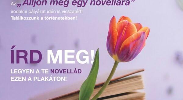 Idén is indul az Álljon meg egy novellára!