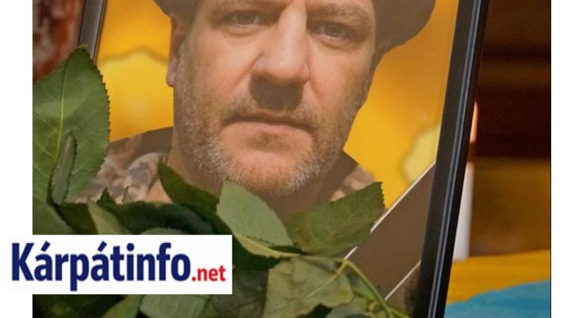 Háború: 45 éves katonától vettek végső búcsút Munkácson