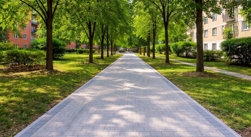 Felújíthatják a sétányt a Baross Gábor lakótelepen