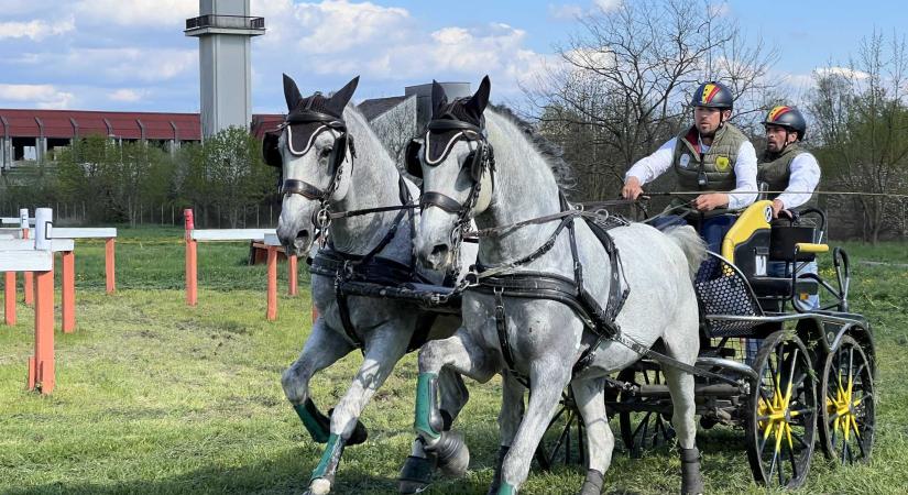 Megkezdődött az országos kettesfogathajtó bajnokság (VIDEÓ)