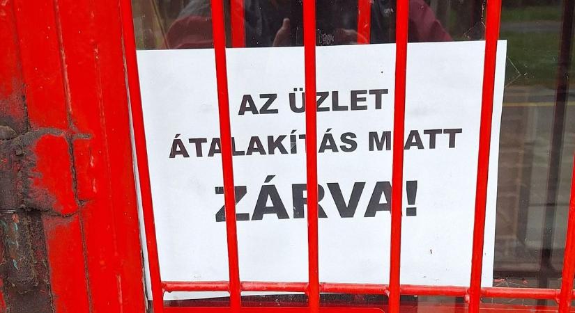 Hónapok óta nincs mozgás: végleg bezárhatott a tarjániak kedvenc kisboltja