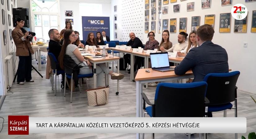 Tart a Kárpátaljai Közéleti Vezetőképző 5 képzési hétvégéje (videó)
