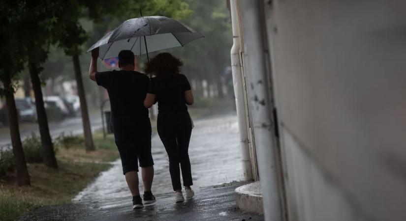 Zivatarok miatt elsőfokú figyelmeztető előrejelzést adtak ki Bács-Kiskunra
