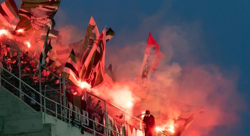 Győrben is balhéztak a Fradi szurkolói, a rendőröket is megtámadták – videó