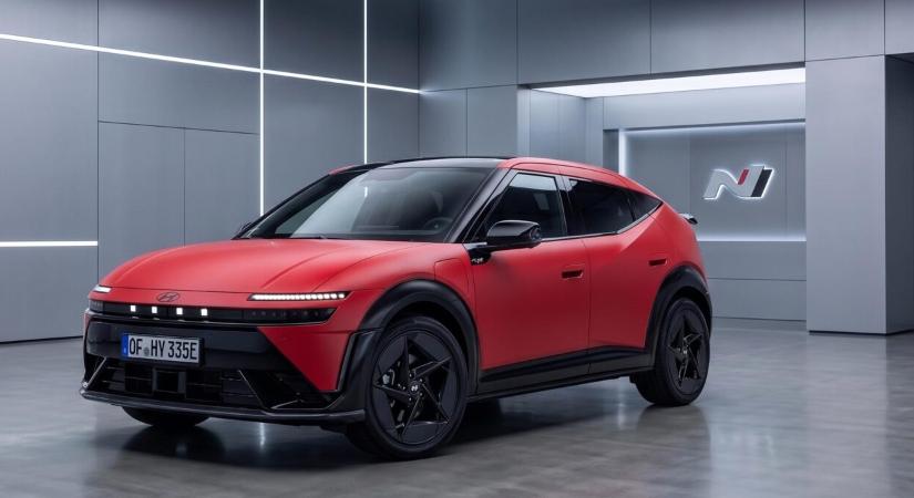 Sportos kompakt elektromos autó az új Hyundai Ioniq 3