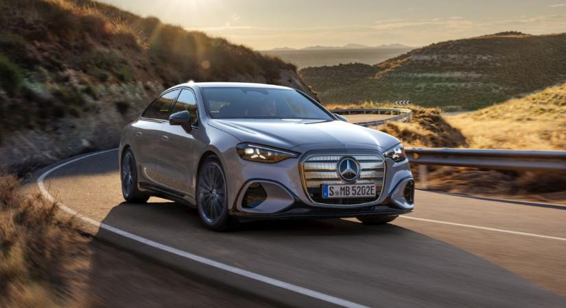 762 kilométeres hatótávot ígér az elektromos Mercedes C osztály