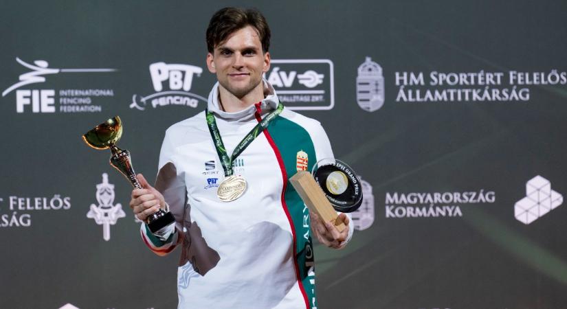 Nagy Dávid karrierje első GP-aranyáról: még én sem tudom, hogy fordítottam a döntőben