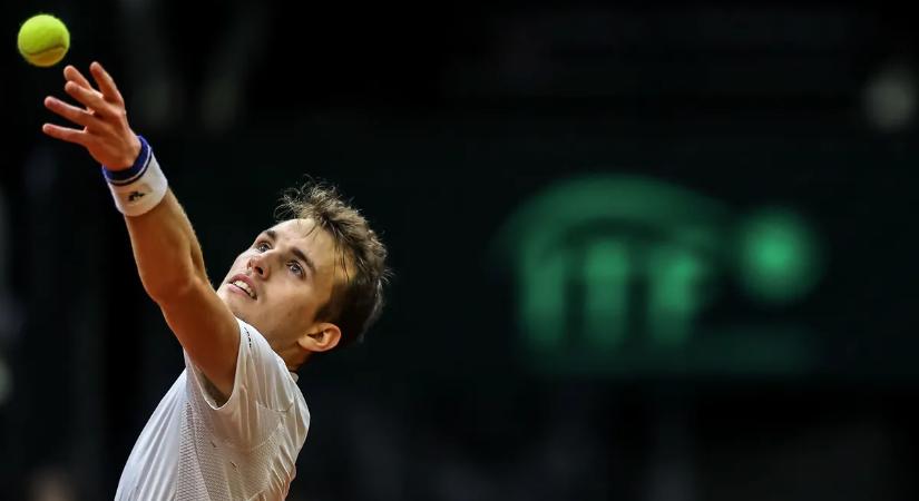 Piros Zsombor kiemeltet győzött le a madridi tenisztorna selejtezőjében