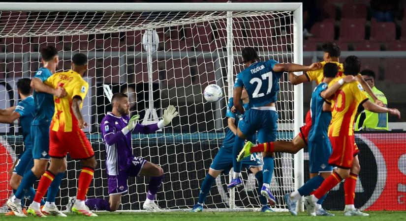 Négy vereség után pontot szerzett a Lecce, folytatódott a Fiorentina veretlenségi sorozata