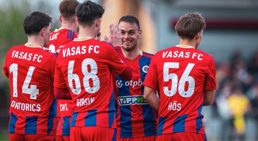 Mégsem jutott föl a Vasas az NB II-ből