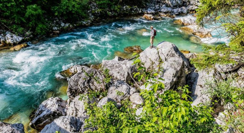 Türkiz folyó, hegyek, csend: Európa egyik legnyugodtabb úti célja, ami maga a paradicsom