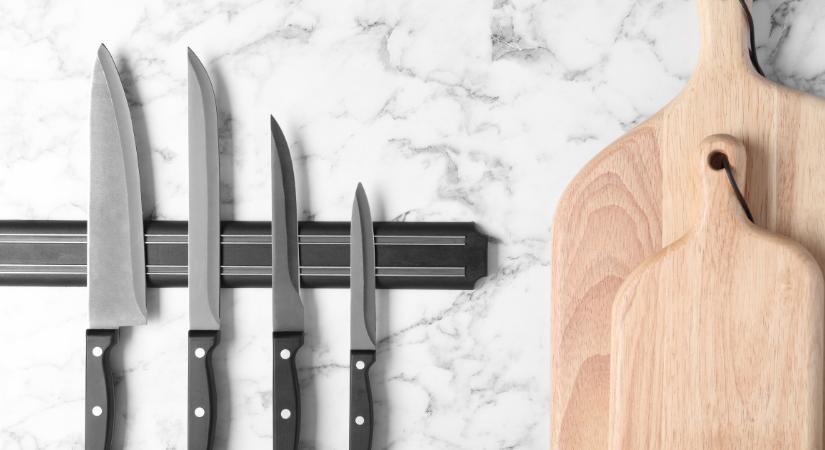 Ha így tárolod a késeidet, hónapokkal tovább maradnak élesek