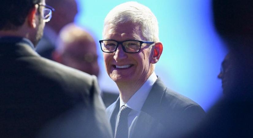 Leköszön Tim Cook, az Apple vezérigazgatója