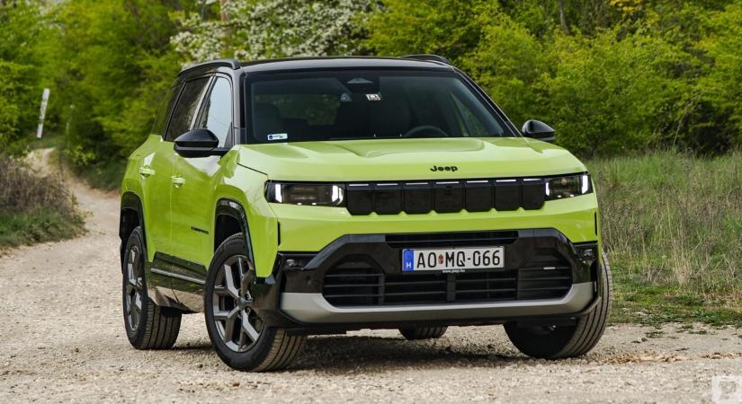 Jeep Compass-vezetés: végre egy belevaló családi autó