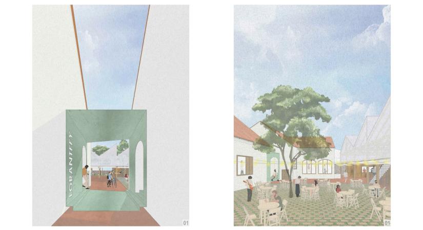 Felfedezni, megérteni és továbbírni – A debreceni cívis építészeti értékek megőrzésére kiírt ötletpályázat II. díjas terve