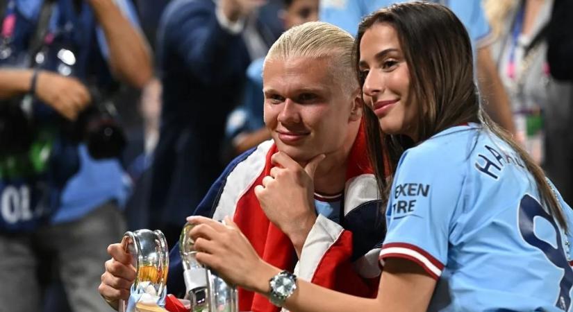 Erling Haaland szexi barátnője kiborult az Arsenal sztárja miatt
