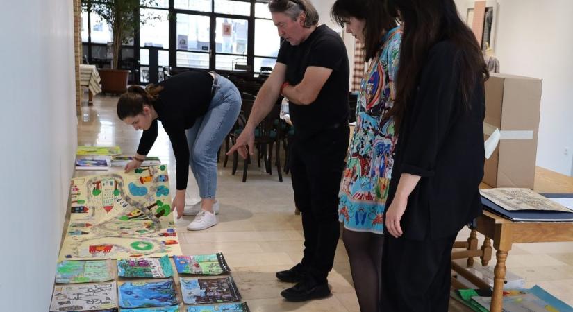 Gyermekek rajzaival telik meg a Munkácsy Múzeum