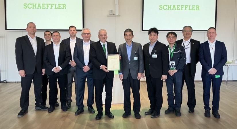 Rangos Toyota-elismerésben részesült a szombathelyi Schaeffler