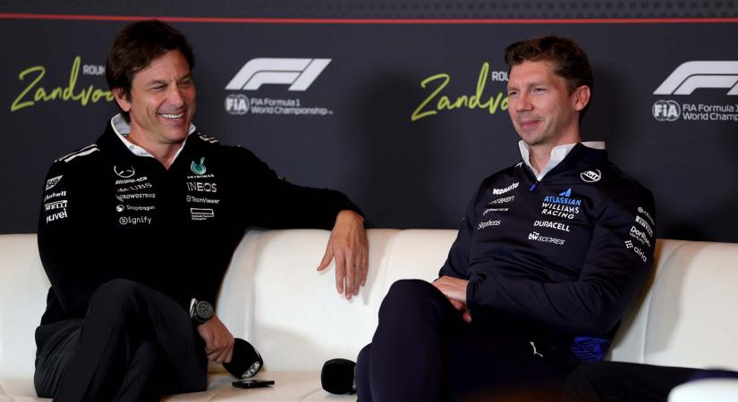 Vowles: Toto Wolff mentorálása nélkül nem lehettem volna a Williams csapatfőnöke