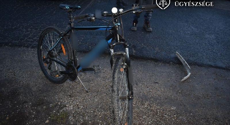 Elütötte a kerékpáros gyereket, majd elhajtott a helyszínről
