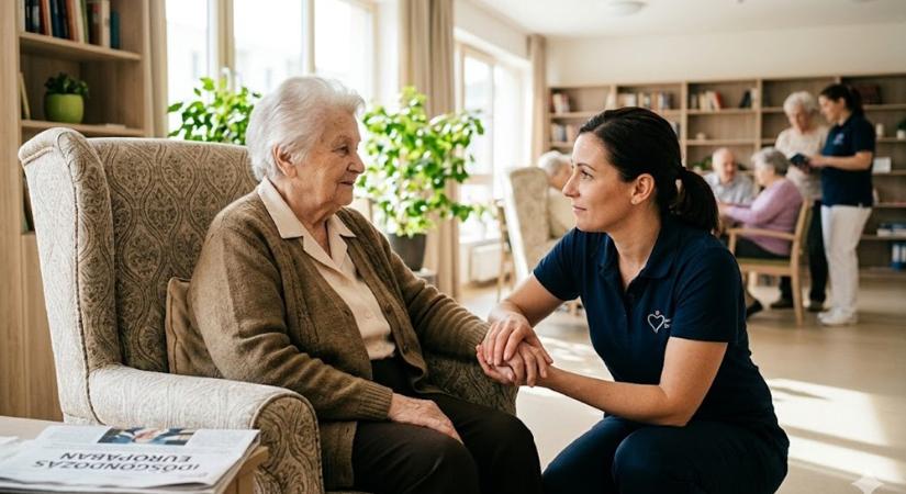 Otthoni ápolás vagy bentlakásos ellátás? Friss európai körkép mutatja, merre halad az idősgondozás