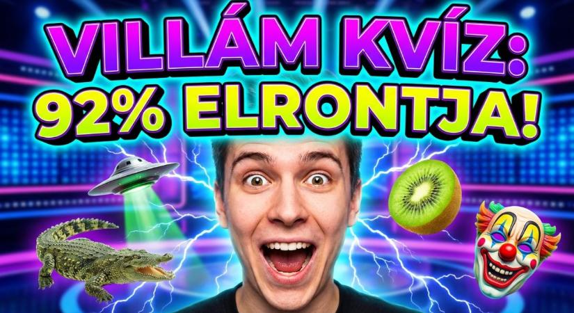 Kvíz: Szórakoztató villámkérdések, amiket a legtöbben elrontanak! Lássuk mennyire vág az eszed?