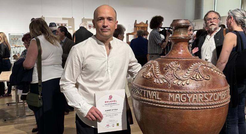 Ötévente egyszer van ilyen – és egy őrségi fazekas most bekerült a legjobbak közé