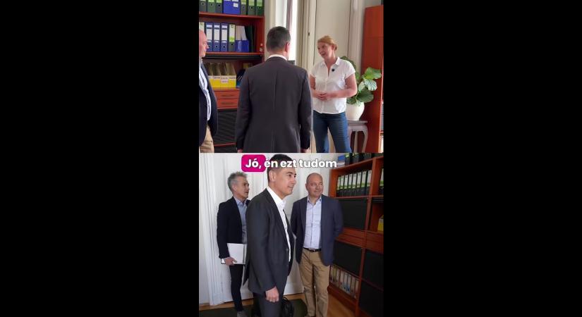 Ferencváros: Baranyi Krisztina ,,kidobta” a hivatalból a nyíltan a Fidesz támogatását követelő cégvezetőt – videóval