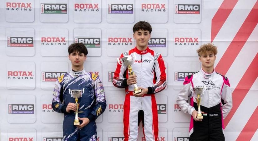 Gokart - Nagy Ádám: Bronzérem a szezonnyitón