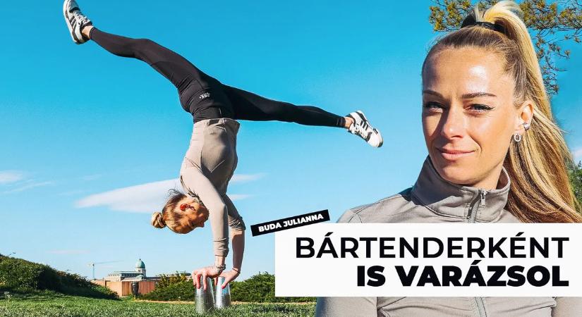 Bártenderként a férfiak között is varázsol a korábbi magyar válogatott rg-s