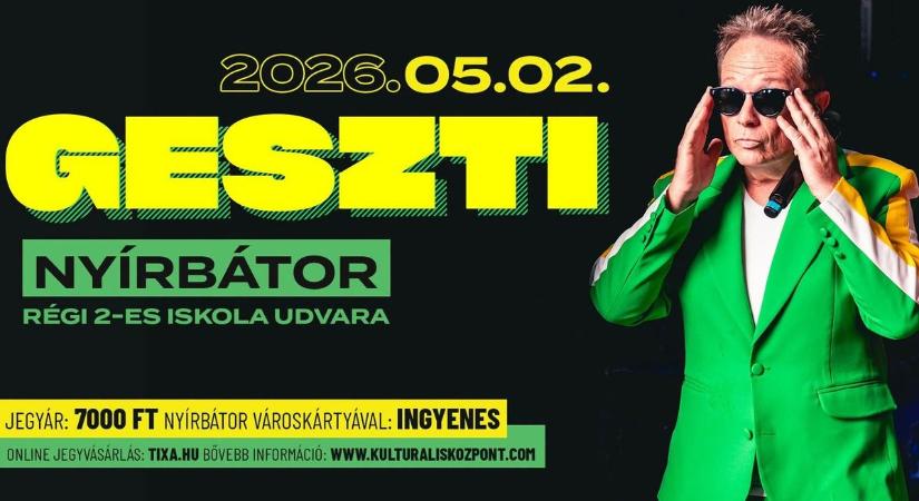 Geszti Péter Nyírbátorban