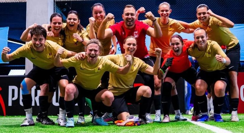 Női Socca BL: aranyérmes a Környe SE!