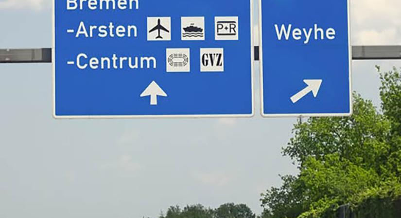 Ezt jelenti a rejtélyes három betűs rövidítés a német közlekedési táblákon