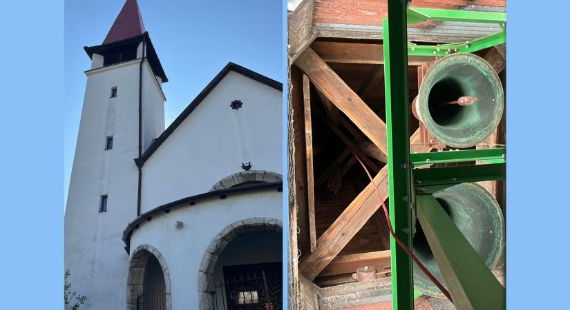 Megújul a dorogi református templom tetőszerkezete