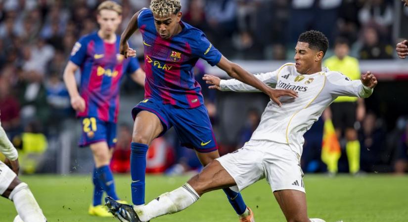 Focirajongók figyelem: nem a megszokott csatornán lesz a Barca-Real szuperrangadó