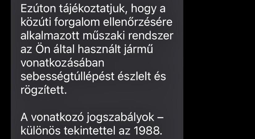 Átverési kísérlet! Olvasónknak a rendőrség nevében küldtek fizetési felszólítást