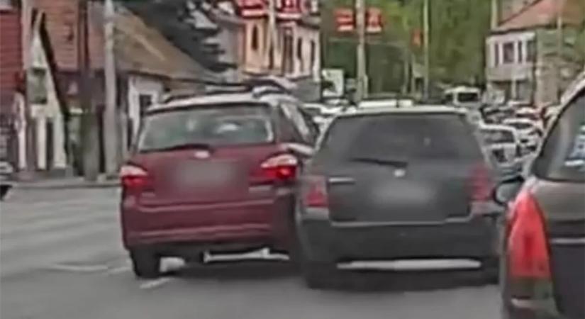 A piroson áthajtva menekült el a pofátlan szentendrei cserbenhagyó – videó