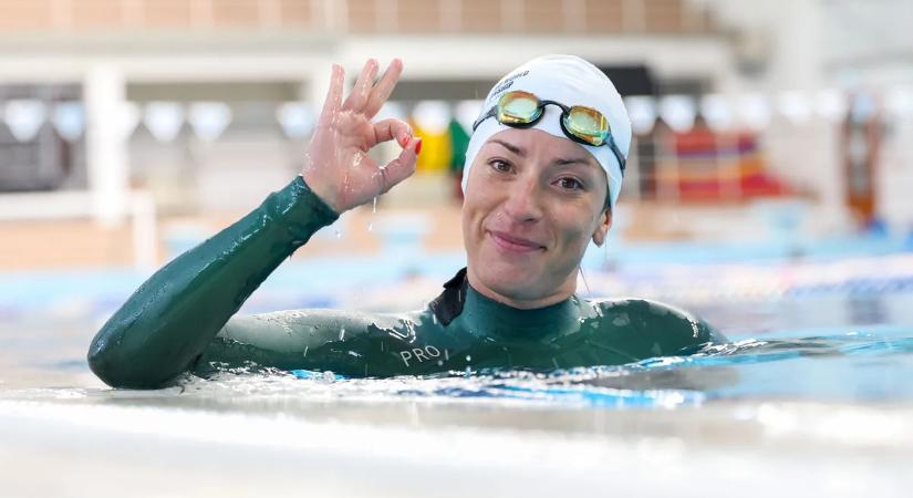 Törőcsik Zsófia: Áramlat és órahiba is nehezítette a világcsúcsdöntést