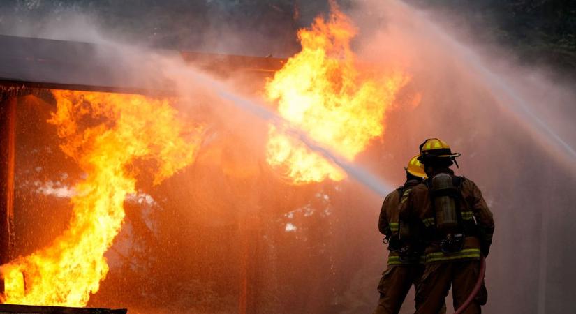 Rengeteg tűzoltót riasztottak Tolnára – egy lakóházra is átterjedtek a lángok